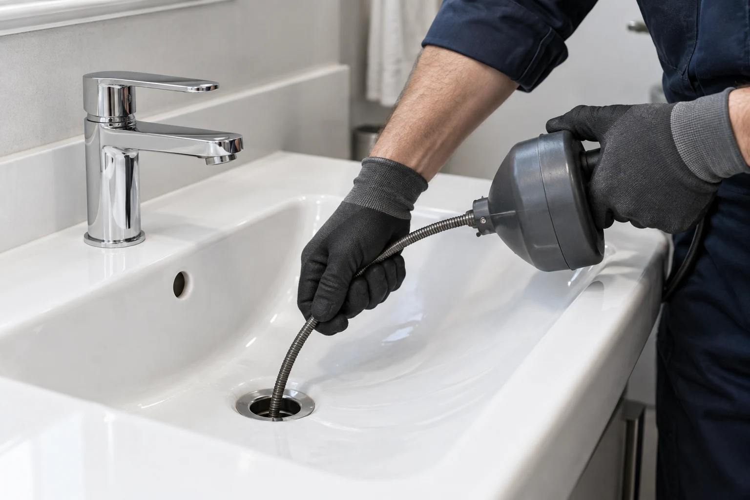 Lavabo Tıkanıklık Açma